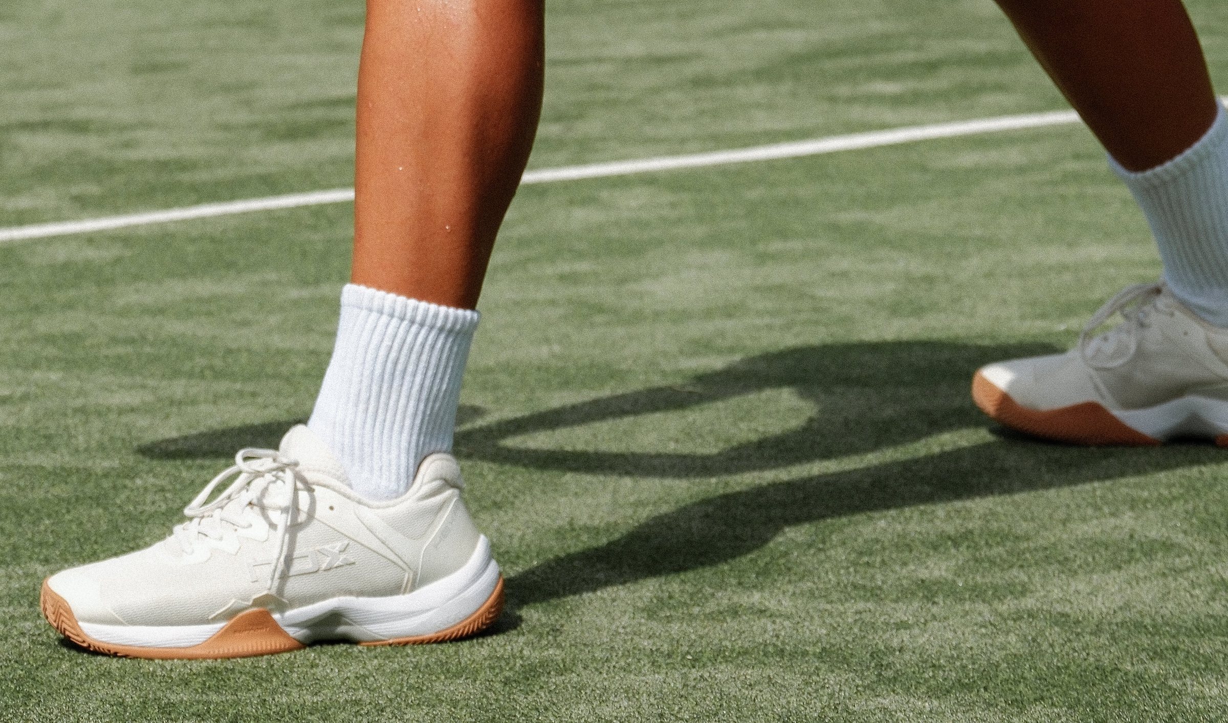 Footwork on court
